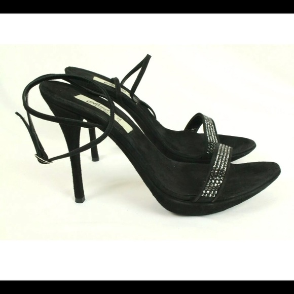Claudio Milano Sandal Suede Crystal Size 41(US 11) - Picture 1 of 5